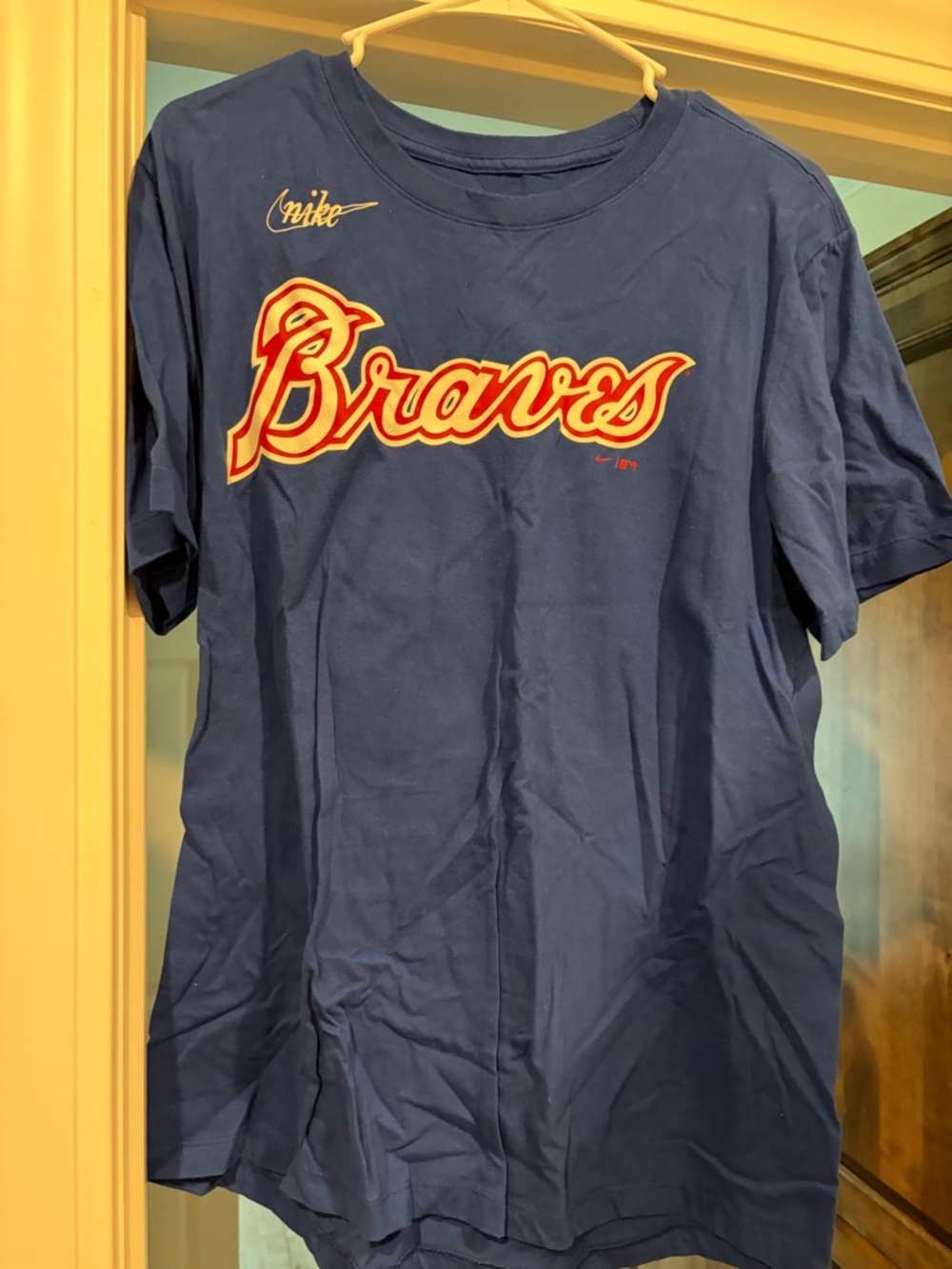 Nike Navy 'The Nike Tee' Short Sleeve Shirt
